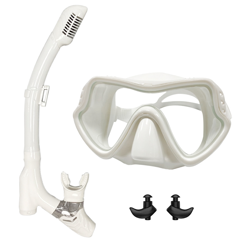 Freediving Mask Set - QYQ Diving Mask Professional Snorkel Diving