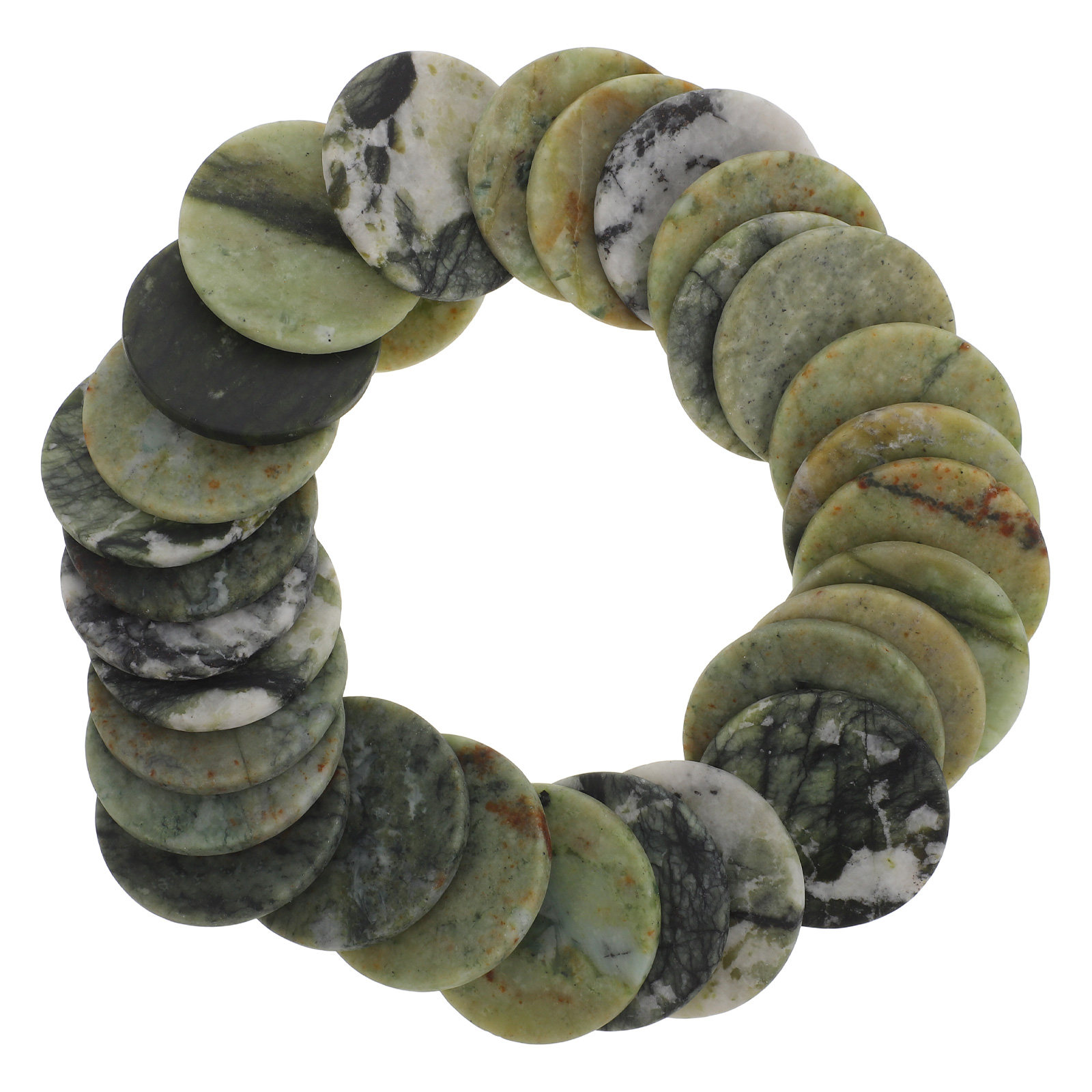 Aquatic Sports For Kids - 50PCS Natural Flat Skipping Stones Water
