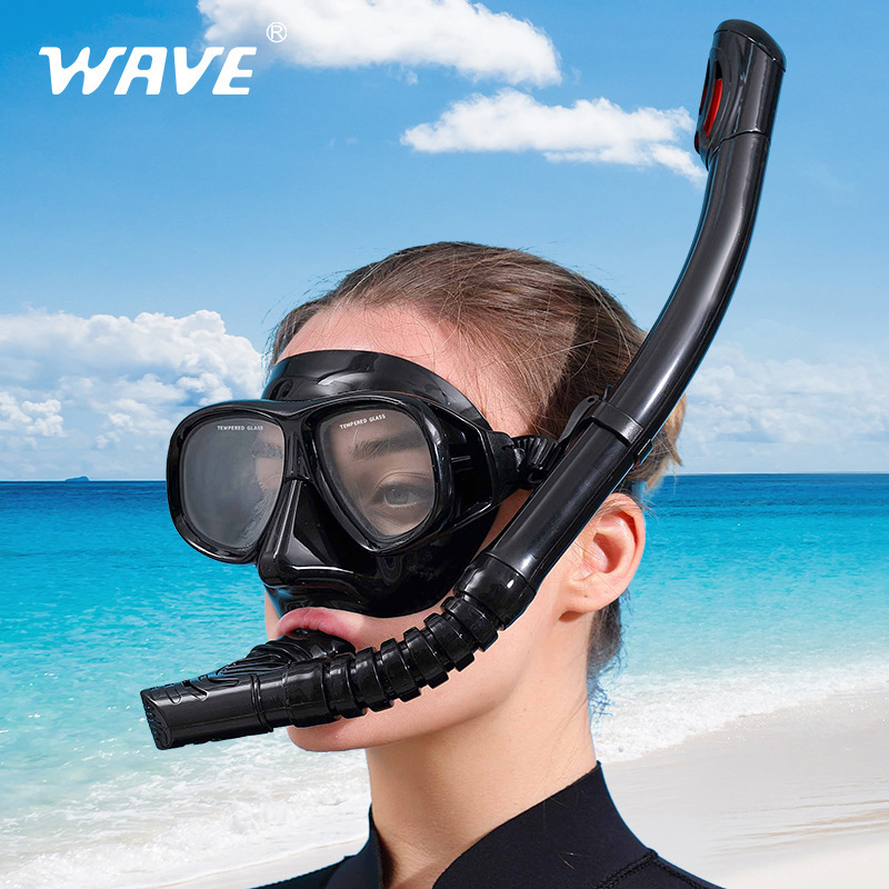 WAVE Professional Snorkeling C - Freediving Mask Set review and price
