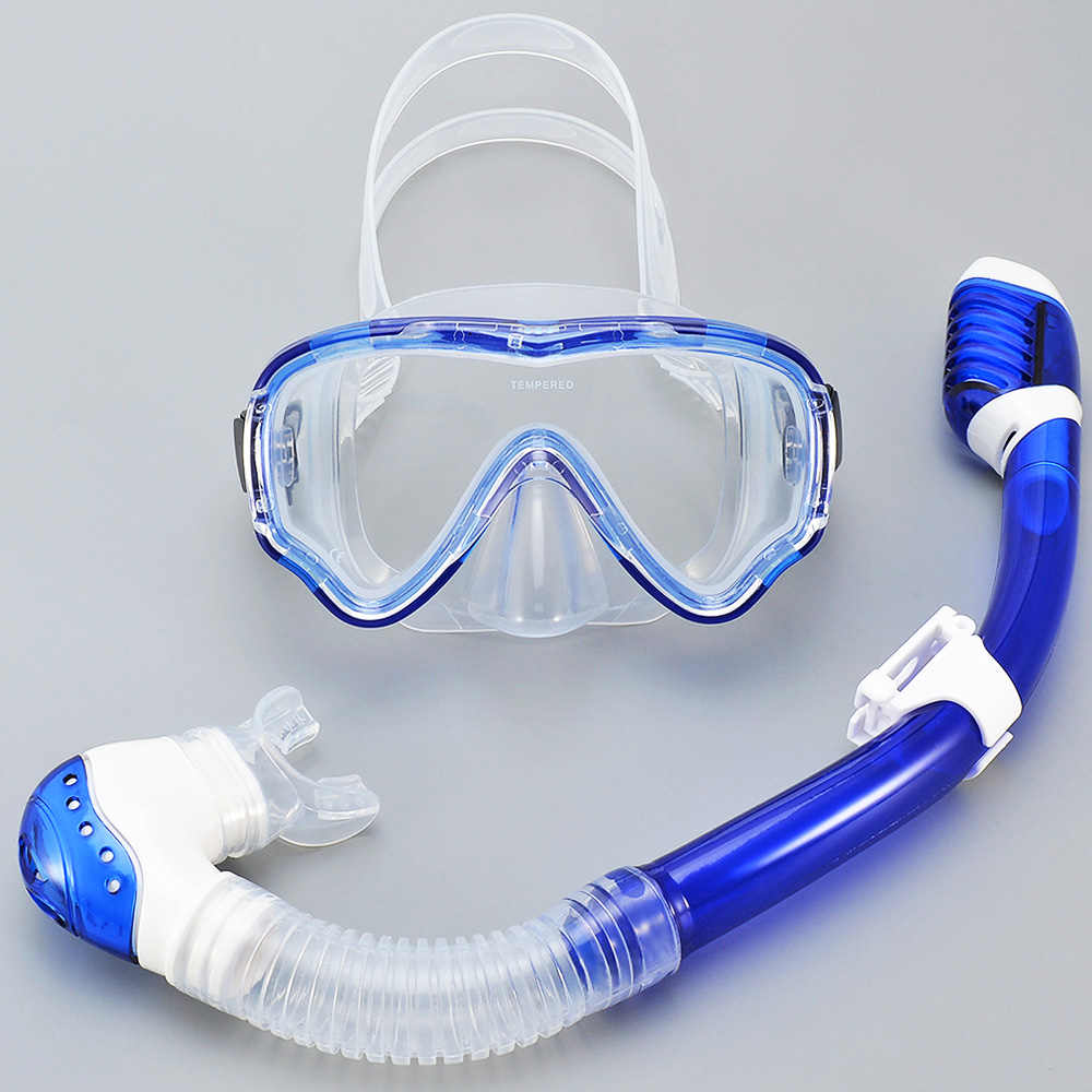 Kids Diving Mask Snorkel Set S - Freediving Mask Set review and price