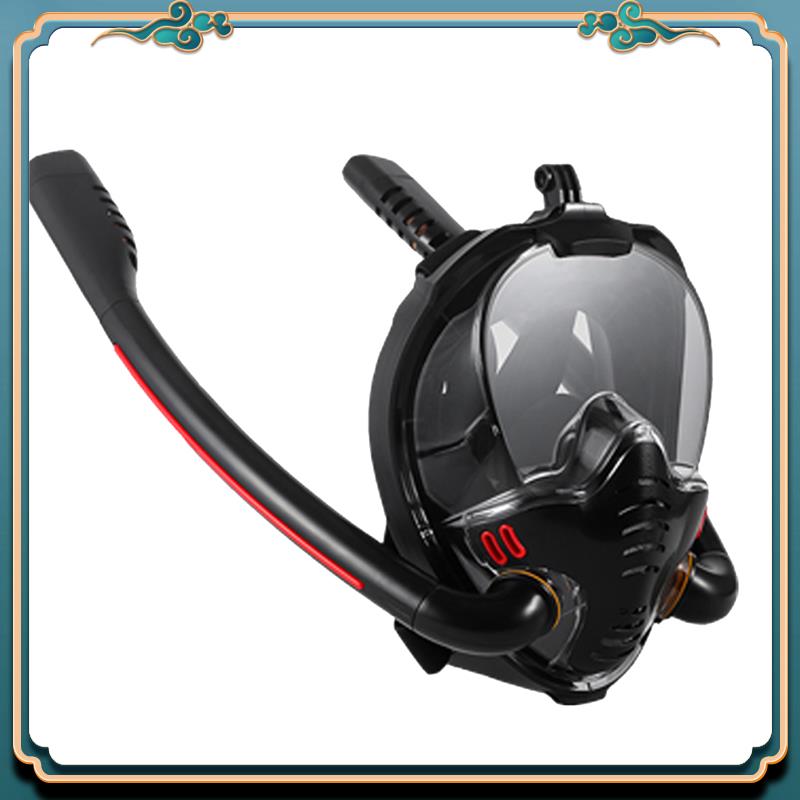 Latest Snorkeling Mask Double  - Freediving Mask Set review and price